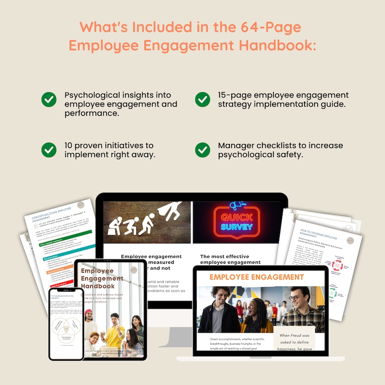 Employee Engagement Bundle Engagement Strategy Workbook & Handbook 15