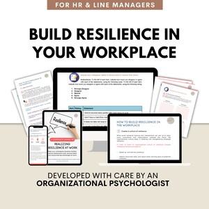 Employee Resilience Toolkit: Survey, Exercises & Templates