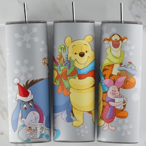 Winnie The Pooh Tumbler Design | Sublimation Designs Downloads, Digital download, 20 oz tumbler sublimations, Digital file, tumbler wrap