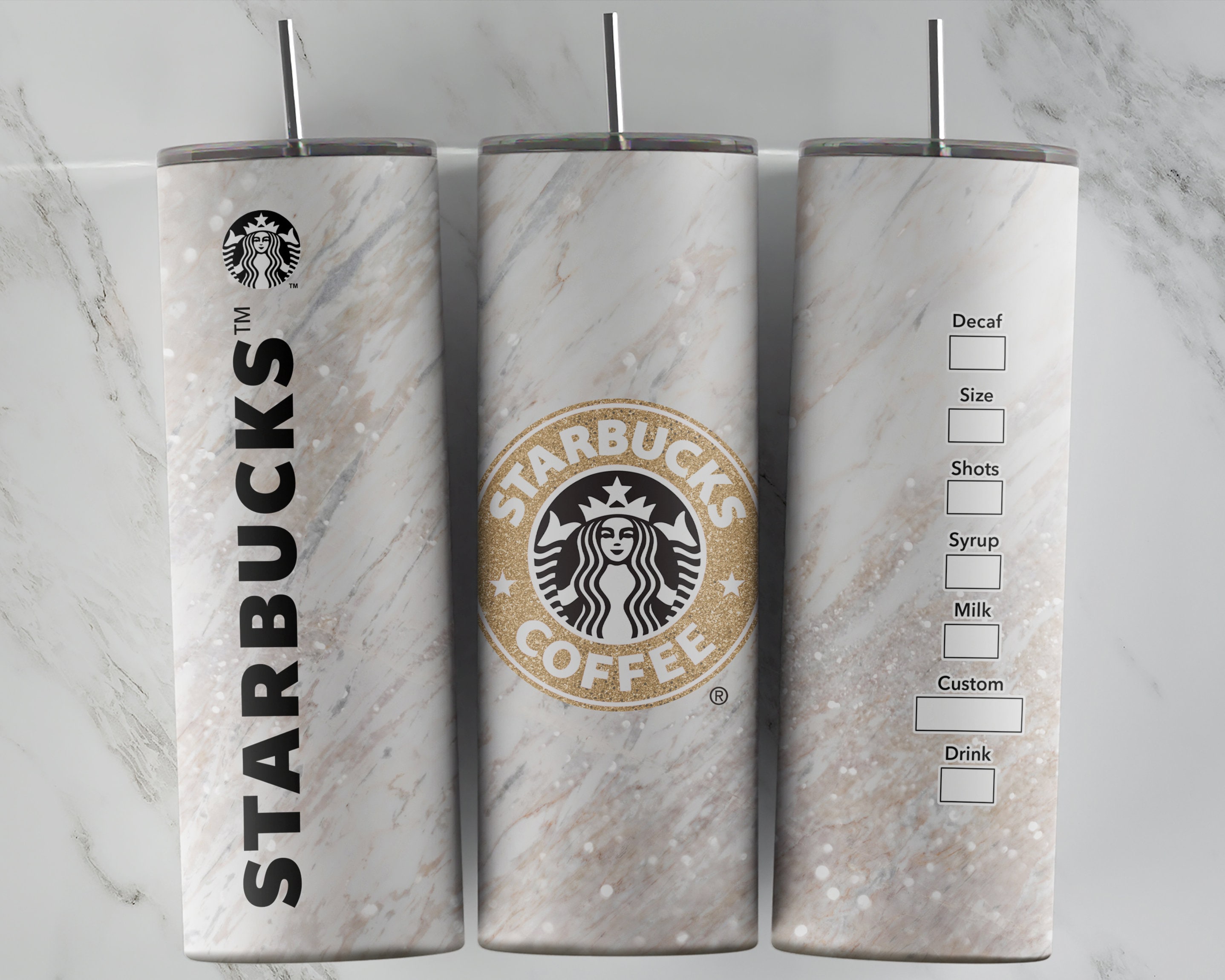 Starbucks Tumbler Design Sublimation Designs Downloads Etsy