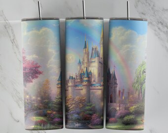 Magic Castle Tumbler Design | Sublimation Designs Downloads, Digital download, 20 oz tumbler sublimations, Digital file, tumbler wrap