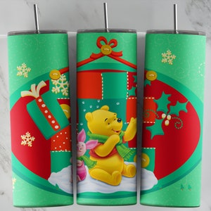 Winnie The Pooh Tumbler Design | Sublimation Designs Downloads, Digital download, 20 oz tumbler sublimations, Digital file, tumbler wrap