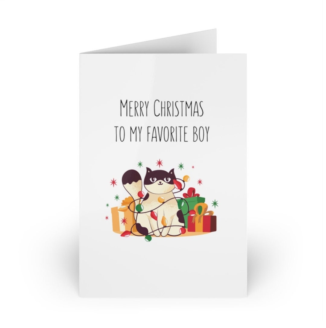 Funny Cat Christmas Card *digital Download* - Etsy
