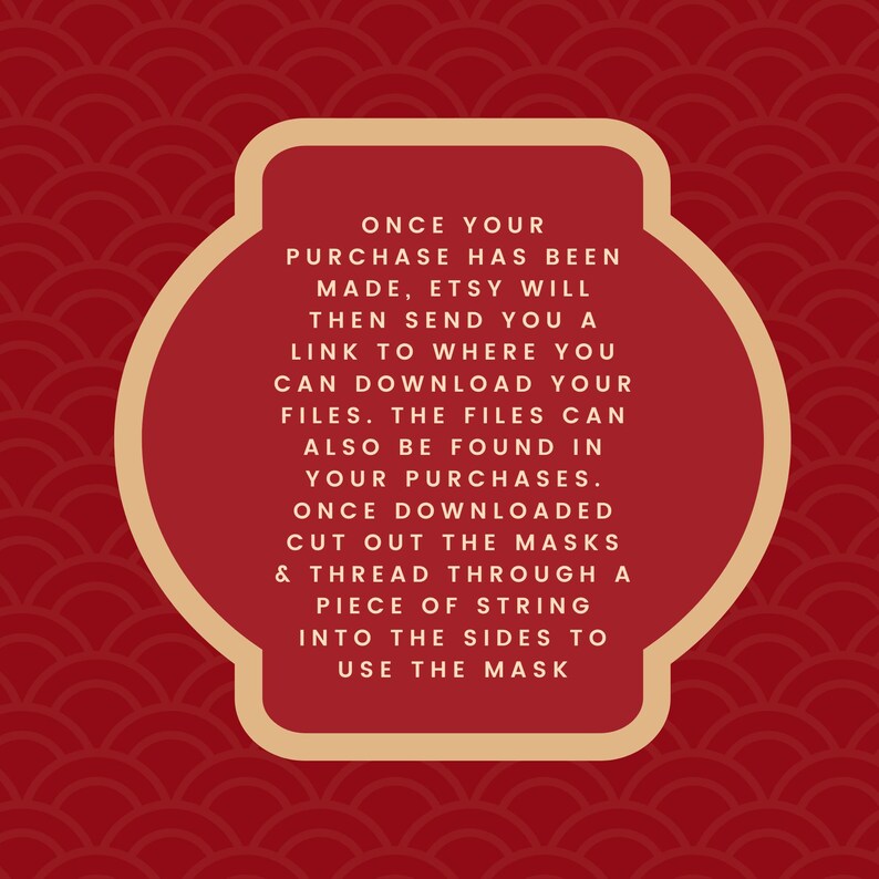 Printable Chinese New Year Masks Year of the Snake Masks Digital ...