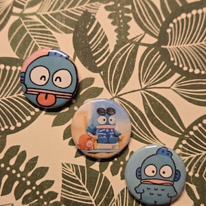 Trio Set Of Hangyodon Pins