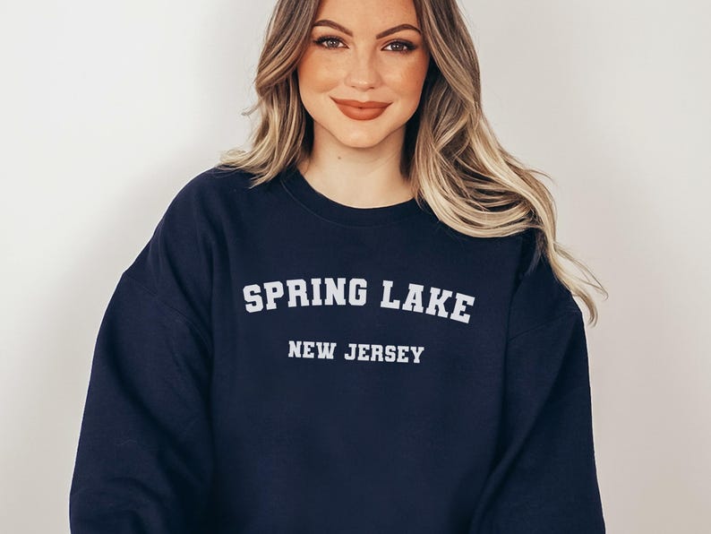 Spring Lake New Jersey Sweatshirt Unisex Collegiate Spring Lake