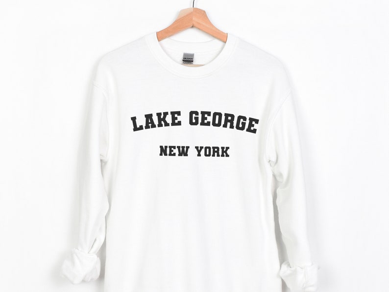 Lake Sweatshirt Soft Cozy Lake New York Sweatshirt