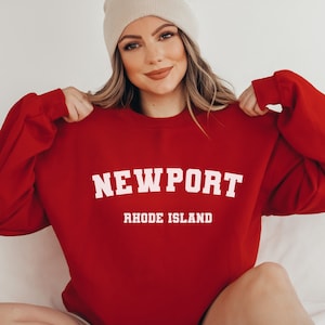 Newport Rhode Island Sweatshirt Newport Unisex Crewneck