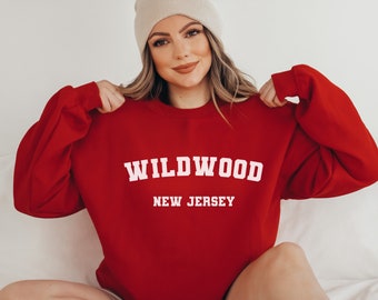 Wildwood New Jersey Sweatshirt Unisex Wildwood Crewneck