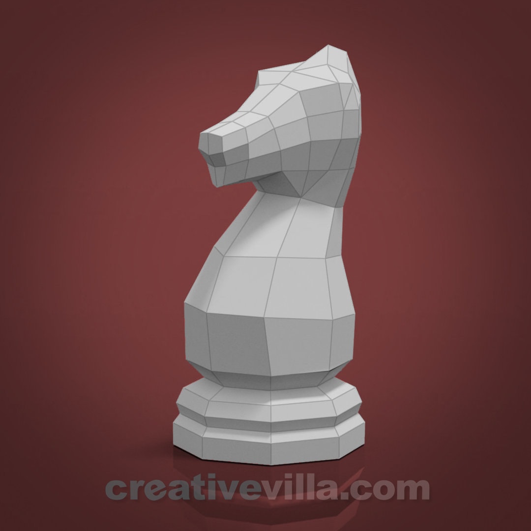 Knight chess piece - Etsy 日本