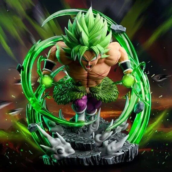 Buy Dragon Ball Figure Super Saiyan GK Broly Action Figures Anime Online in  India - Etsy