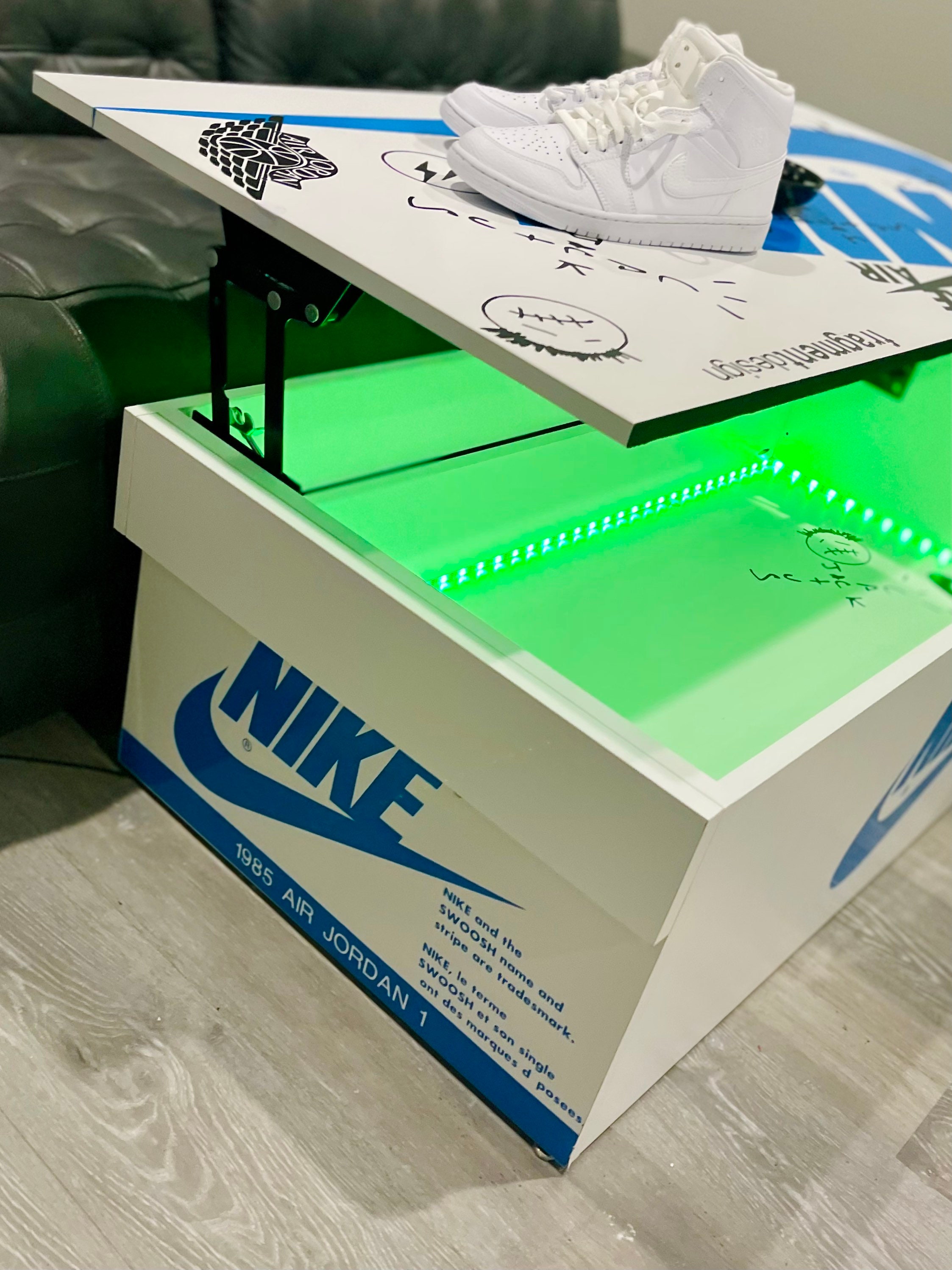 NIKE Sneaker Table — Custom Big Cartel