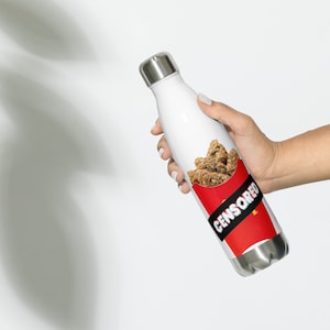 Bad for Your Health Stainless Steel Water Bottle