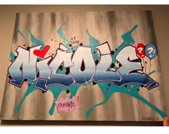 Custom graffiti art