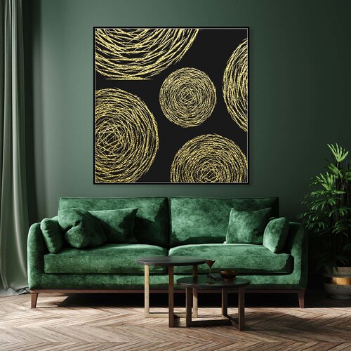 Abstract Golden Black Painting Golden Wall Art Oil Painting Art, Abstract Wall Decor, Modern Art, Gray Abstract Art, Gold shops Foil Oil Painting