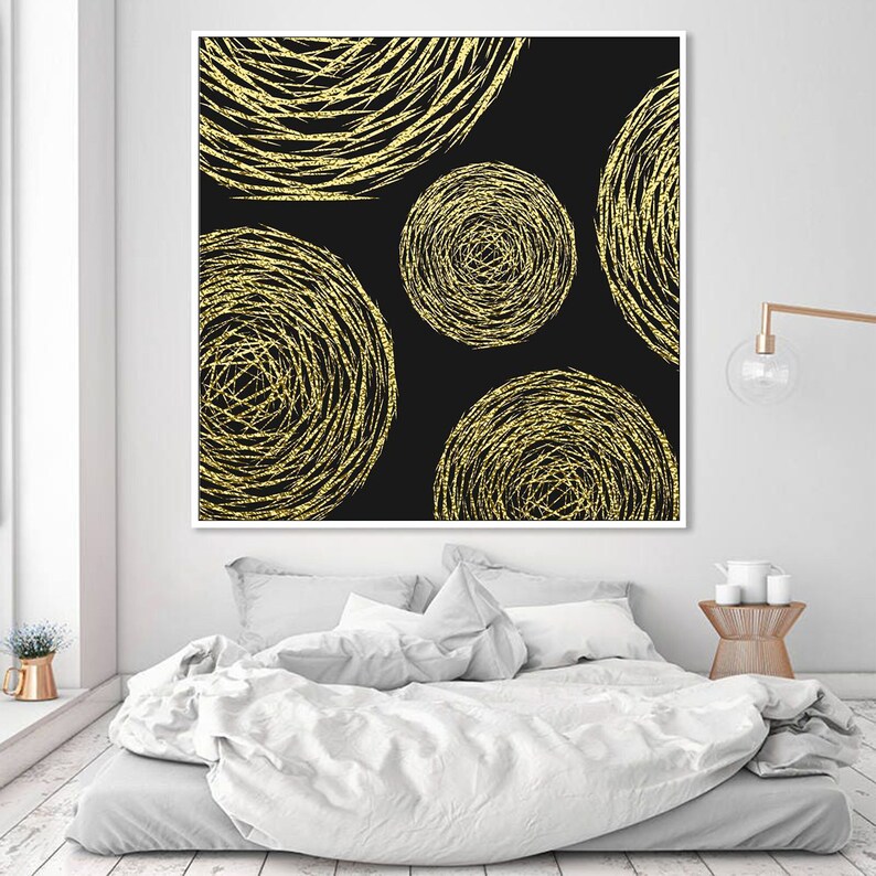 Abstract Golden Black Painting Golden Wall Art Oil Painting Art, Abstract Wall Decor, Modern Art, Gray Abstract Art, Gold shops Foil Oil Painting