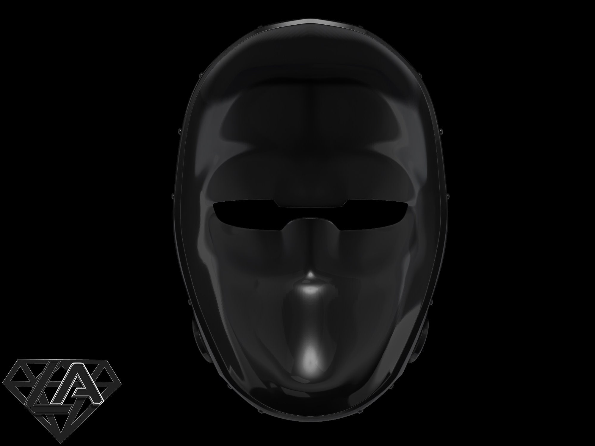 Ballistic Mask 3d Print Model Etsy