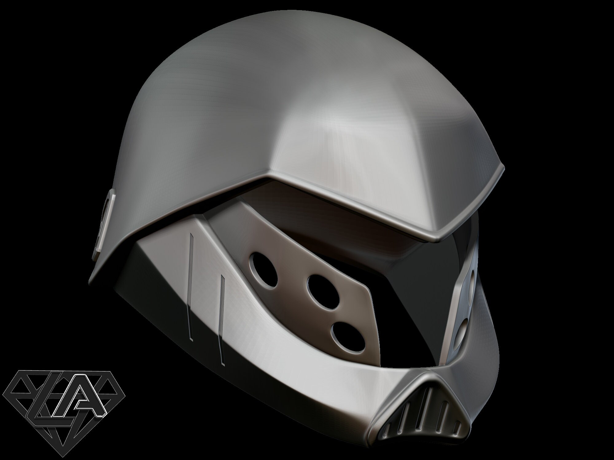 NOD Custom Helmet 3d Print Model Etsy