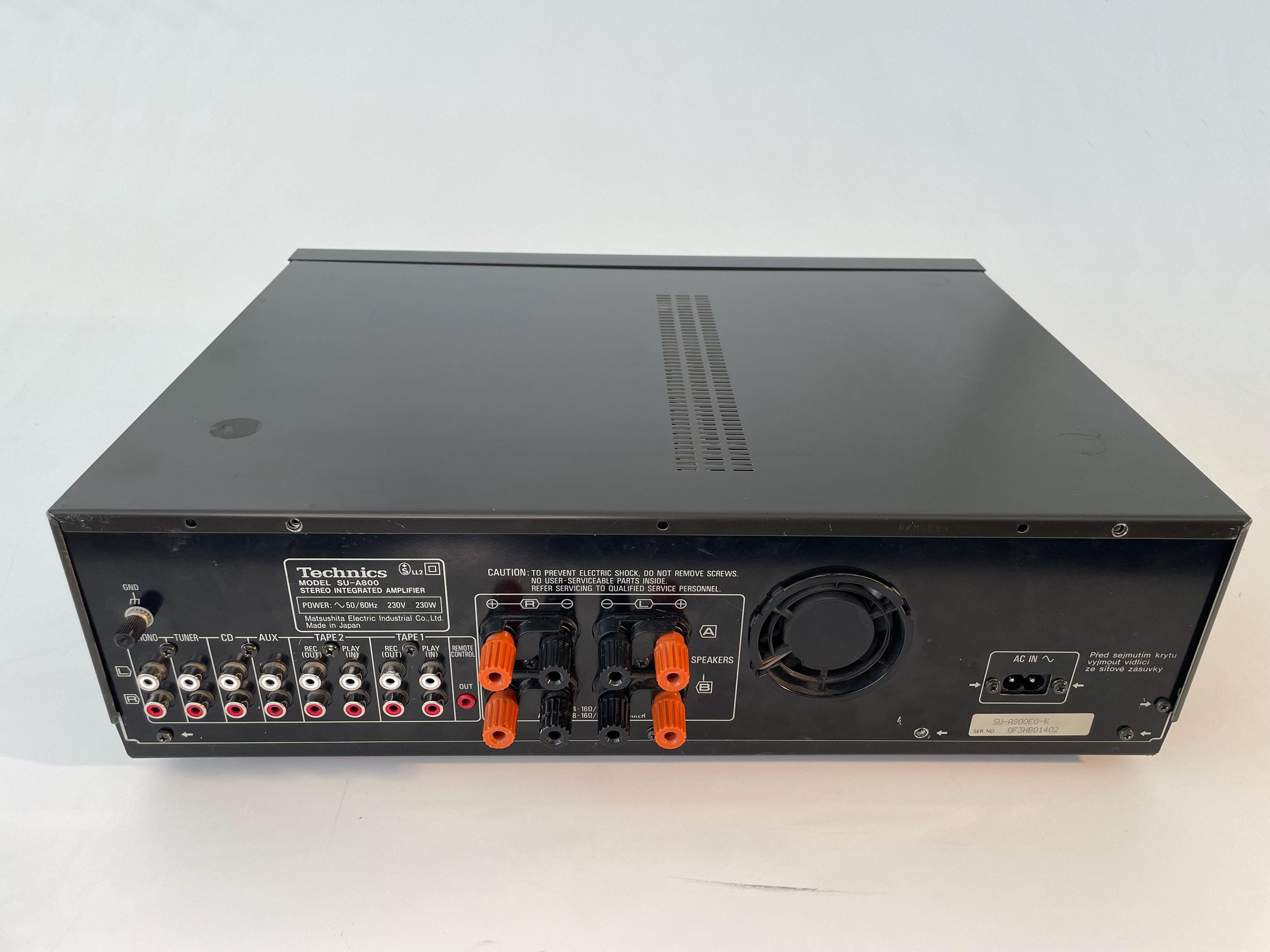 Technics DigitalIntegrated Amplifierおまけ付 TECHNICS SU-A800 AMPLIFIER - Etsy UK