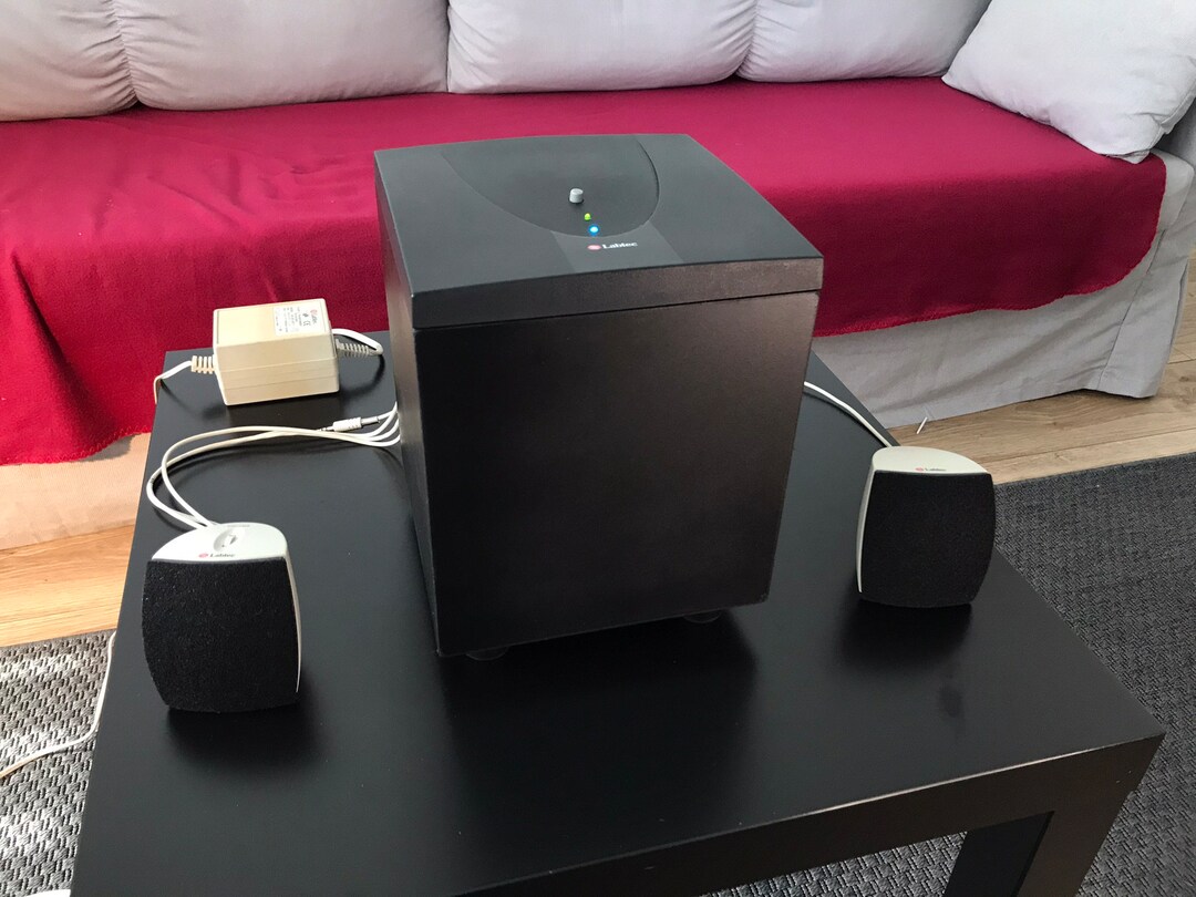 Labtec LCS2414 PC Subwoofer Speaker With Bluetooth Etsy