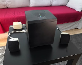 Labtec LCS2414 PC Subwoofer Speaker With Bluetooth