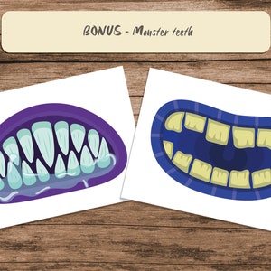 PRINTABLE, Download, Tooth, Teeth, Oral Care/ Hygiene, Dental, EYFS ...