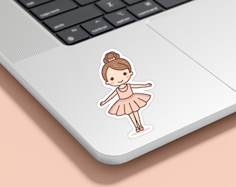 Ballerina Sticker, Ballet Dancer Gift, Ballet Decor, Vinyl Stickers