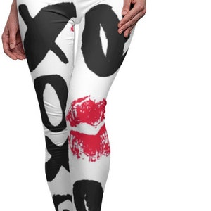 Kiss Valentine Leggings