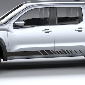 Premium Side Rocker Panel Stickers for Nissan Frontier 2022-2025 – Custom Vinyl Decals, Easy Install, Weatherproof & Long-Lasting Design!