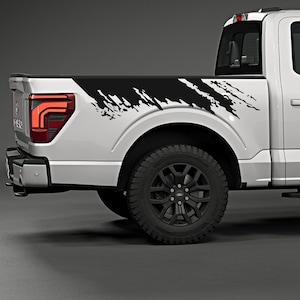 Side Rocker Panel graphics stripe Vinyl decals fits Ford F150 2021-2024