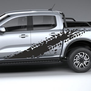 Side graphics Stickers Vinyl decals fits Ford Ranger 2021-2024