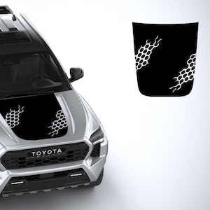 Hood graphic sticker Vinyl decal fits Toyota Tacoma 2024 - 2025