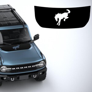 Hood graphic sticker Vinyl decal fits Ford Bronco 2021-2024