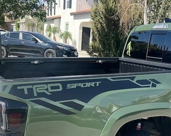 New!!! TRD SPORT!!! Side Bed Vinyl Decal fits Toyota Tacoma 2016 - 2022  Sticker Graphics Kit