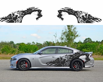 NEW! HUGE SIDE Vinyl Decal fits Dodge Charger Sticker Graphics Kit