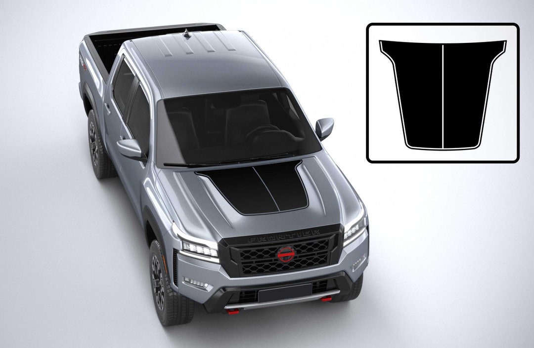 Premium Hood Graphic Sticker for Nissan Frontier 2022-2025 – Custom ...