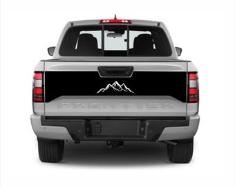 Premium Tailgate Stickers for Nissan Frontier 2022-2025 – Custom Vinyl Decals, Easy Install, Weatherproof & Long-Lasting Design!