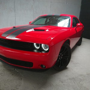 NEW! COMPLETE RALLY Vinyl Stripes Decals Stickers Graphic Kit fits Dodge Challenger  2015 - 2021