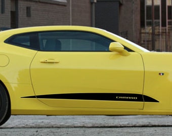 NEW! Side Scallop Spears Vinyl Decal fits Chevrolet Camaro 2016-2018 Sticker Graphics Kit