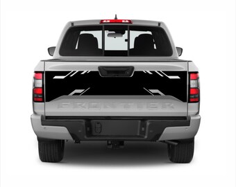 Premium Tailgate Stickers for Nissan Frontier 2022-2025 – Custom Vinyl Decals, Easy Install, Weatherproof & Long-Lasting Design!