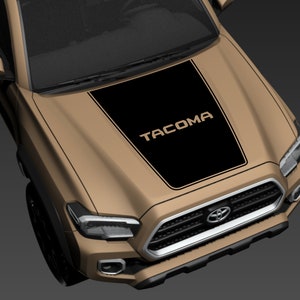 LATEST!!! Hood Vinyl Decal fits Toyota Tacoma 2016 - 2021  Sticker Graphics Kit