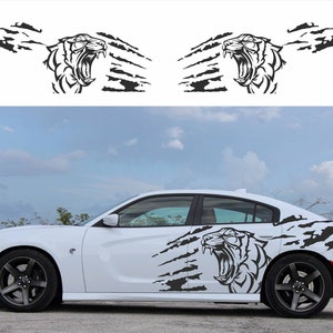 new! HUGE SIDE Vinyl Decal fits Dodge Charger 2015 - 2021  Sticker Graphics Kit