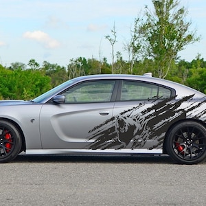 NEW! HUGE SIDE Vinyl Decal fits Dodge Charger Sticker Graphics Kit