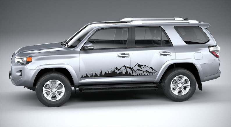 Side Rocker Panel Graphics Stripe Vinyl Decals Fits Toyota 4runner 2010 ...