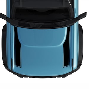 Hood graphic stickers Vinyl decals fits Ford Bronco 2021 - 2024