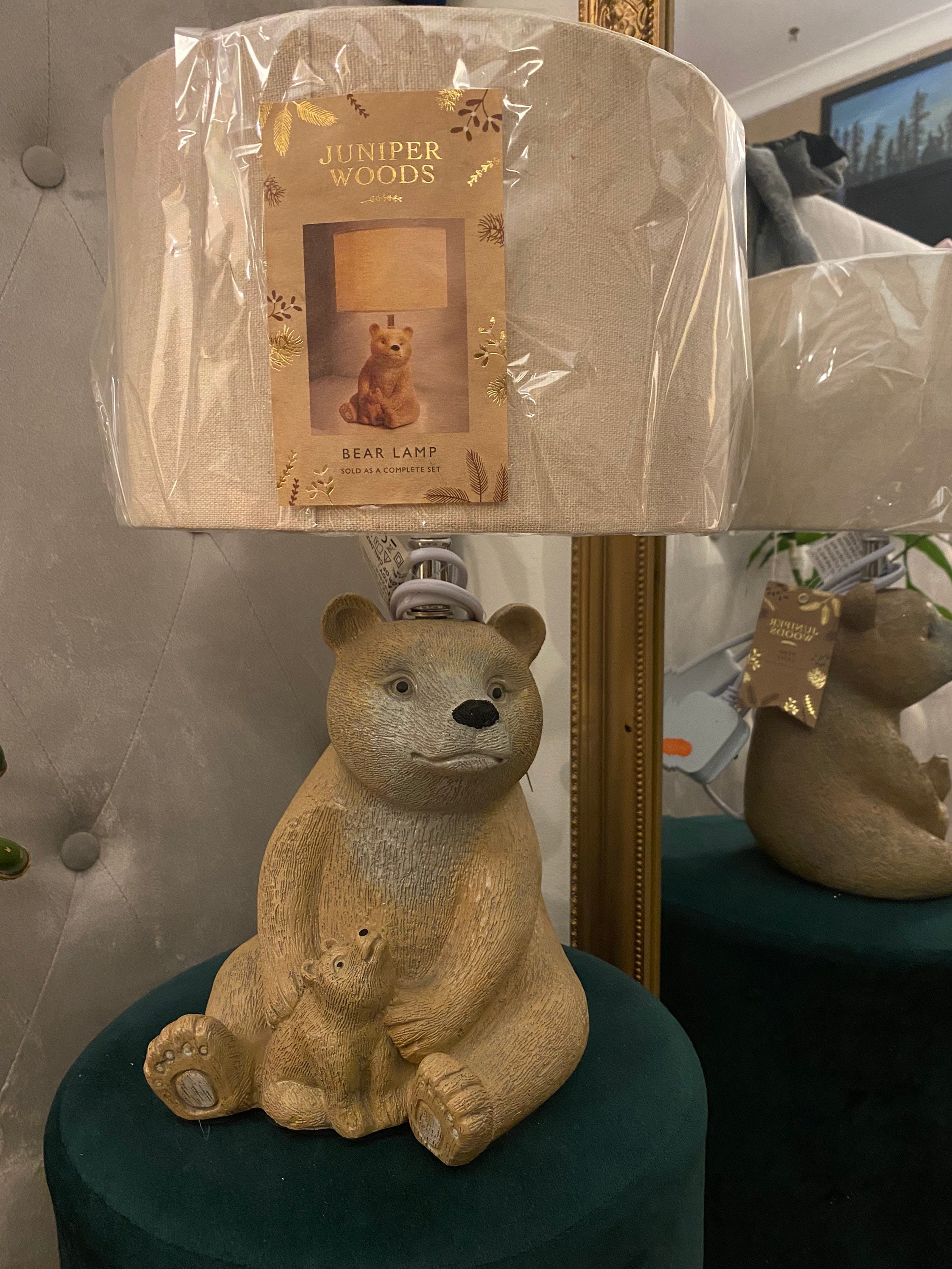 Barnaby bear table lamp deals