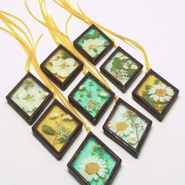Pressed Flower Stained Glass Etsy