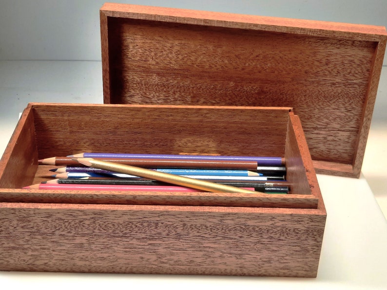 Artina - Troyes Wooden Storage Box For Painting Materials - 3 Drawers - View #9