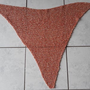 triangular scarf stole handmade