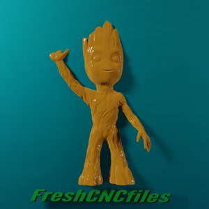 Tree Root Boy / Archivo de relieve 3D CNC STL